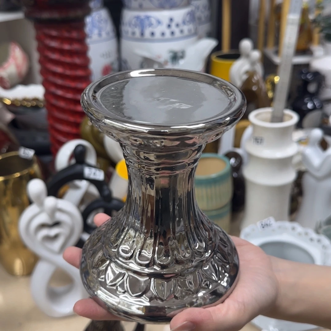 瓷片陶瓷工艺花瓶摆件