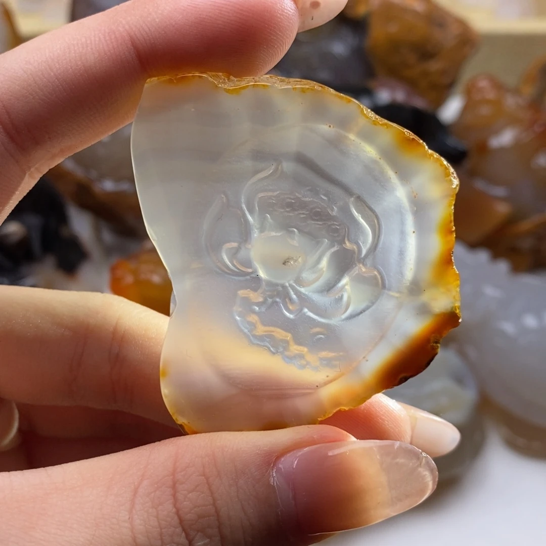 玛瑙/玉髓未镶嵌颈饰