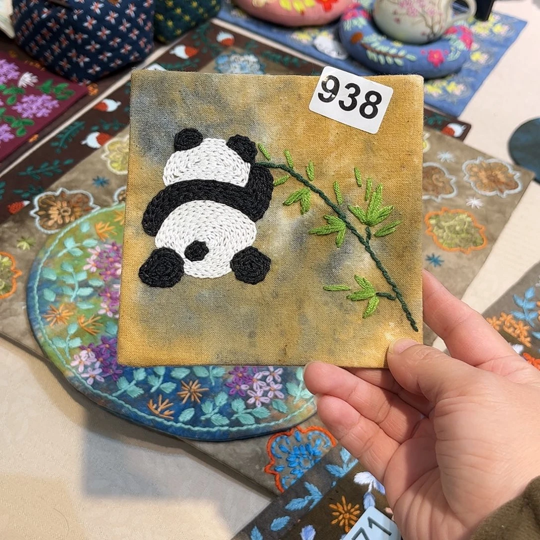 刺子绣杯垫美美价