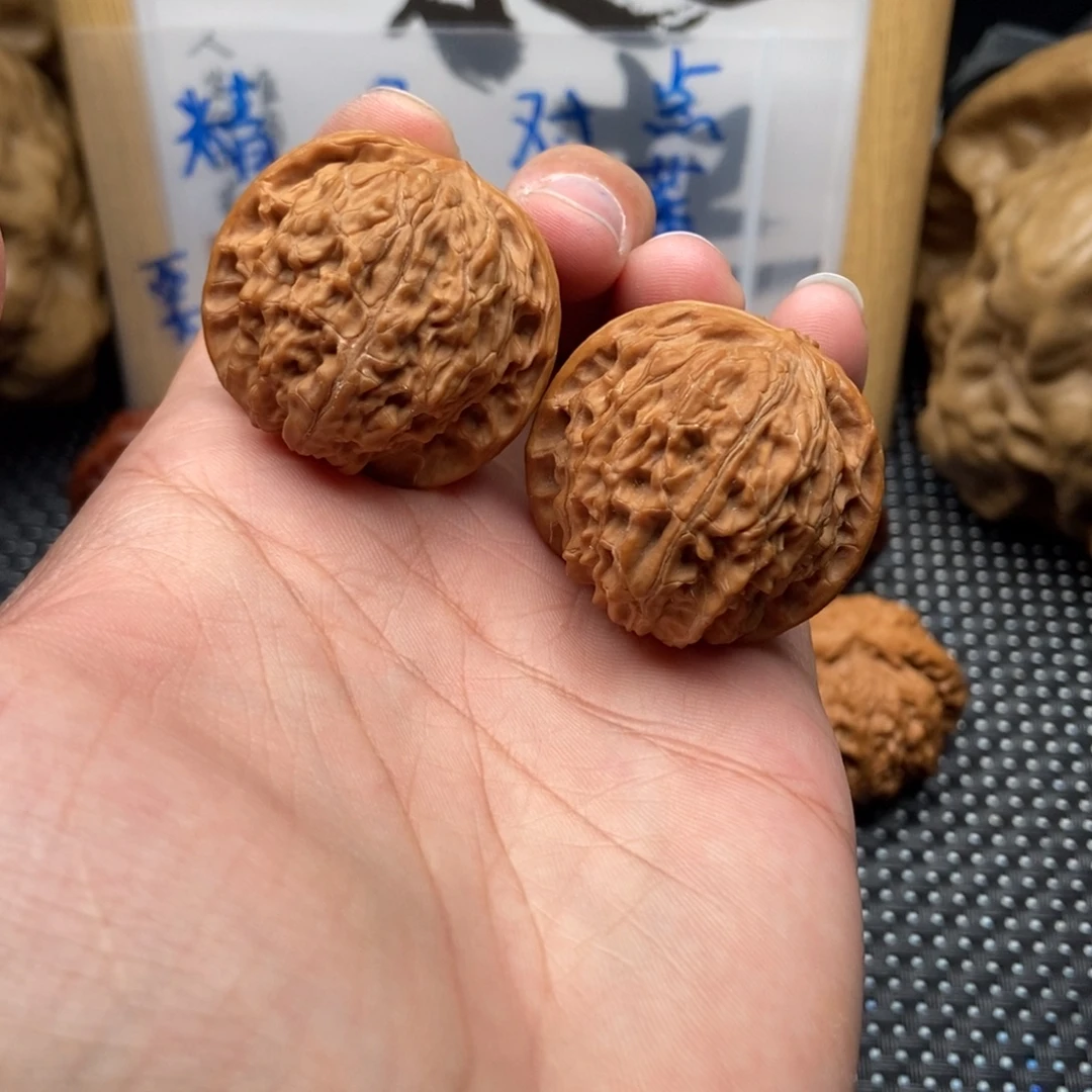 吊坠文玩核桃36微修磨盘