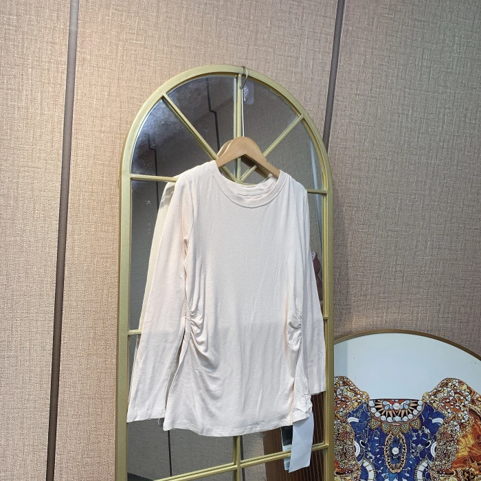 CV88孕妇杏色上衣M90-120L130XL140XXL150