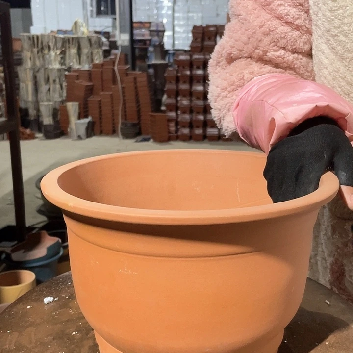 紫砂小马30花盆花盆花盆