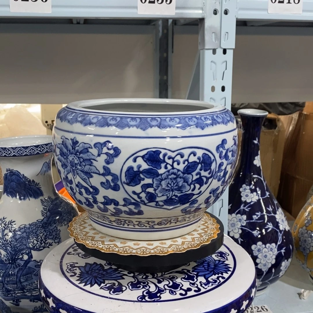 【闪购商品】摆件缸花瓶摆件花瓶