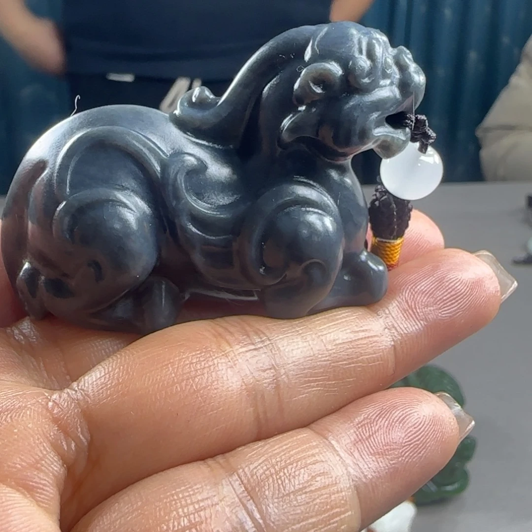 和田玉未镶嵌吊坠(不含链)