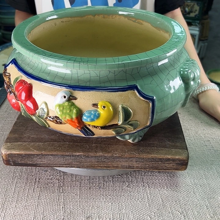 泳坤堂石湾盆陶瓷