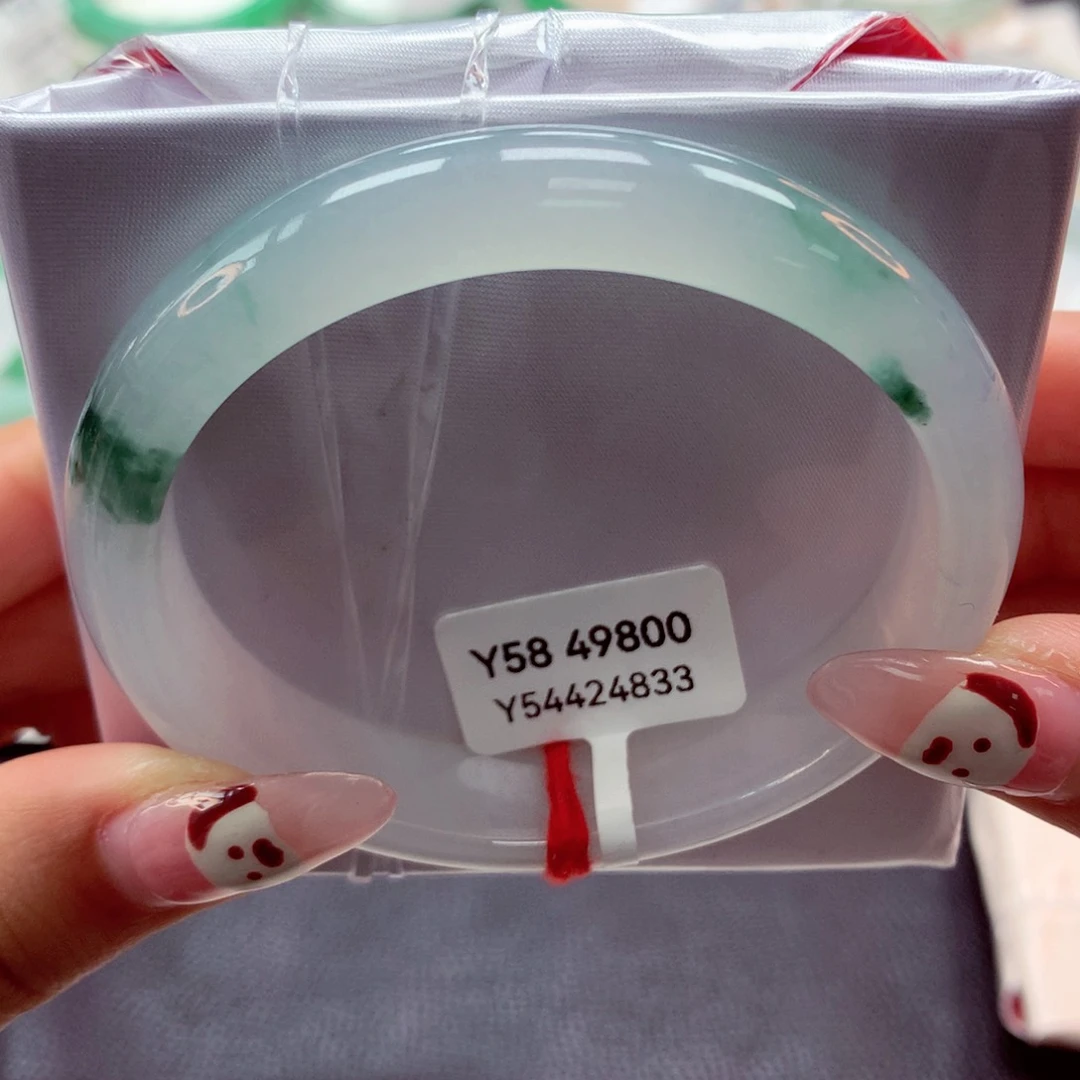 翡翠手镯未镶嵌（莫莫26）58大贵妃34号