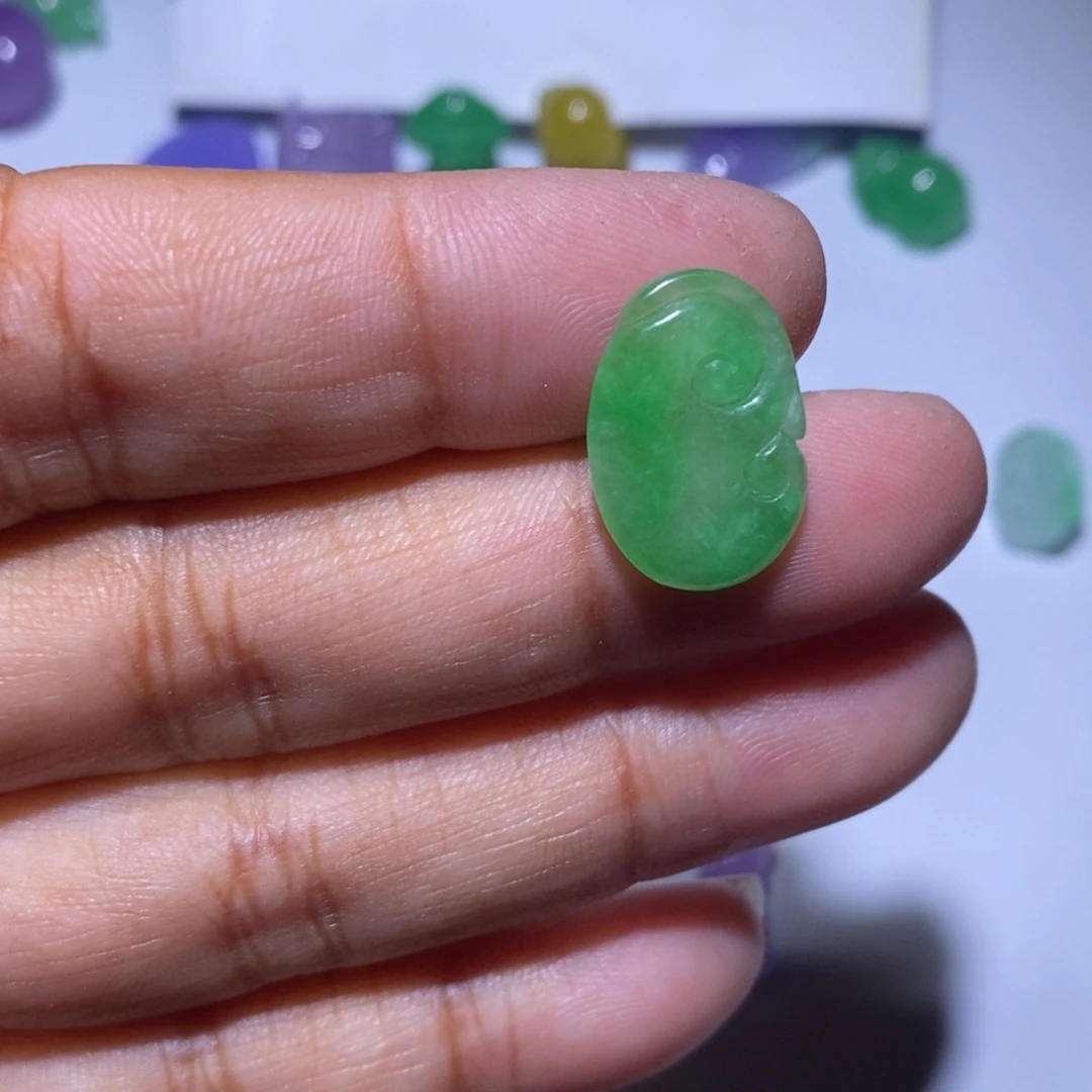 颈饰未镶嵌翡翠沉***F