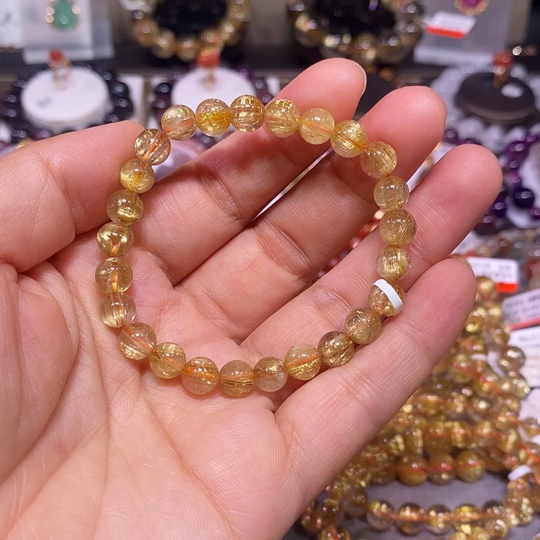 未镶嵌手链水晶金钛晶7