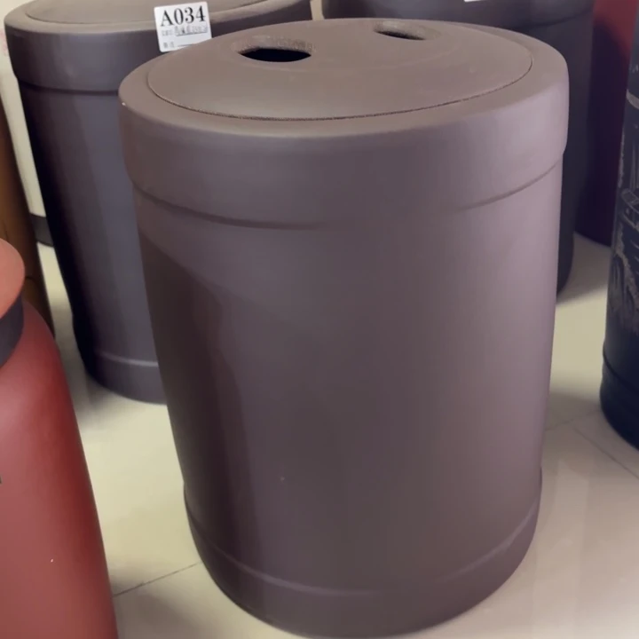 紫砂茶叶罐30饼罐子