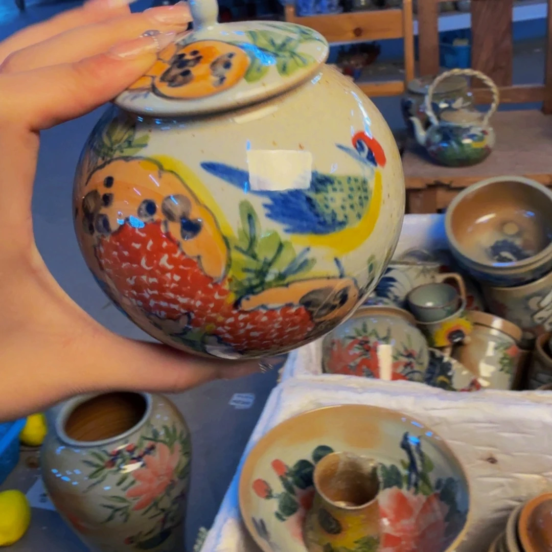 瓷片景德镇陶瓷手工手绘