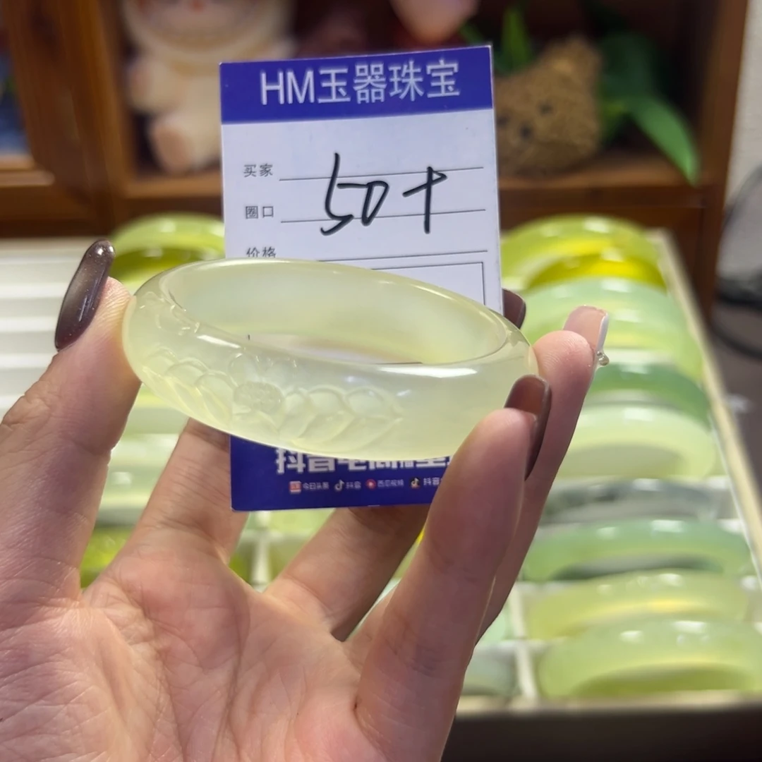未镶嵌蛇纹石玉手镯163