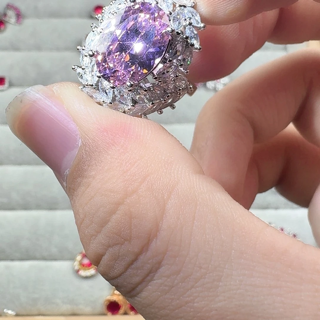 芙蓉石戒指银S925镶嵌販****?