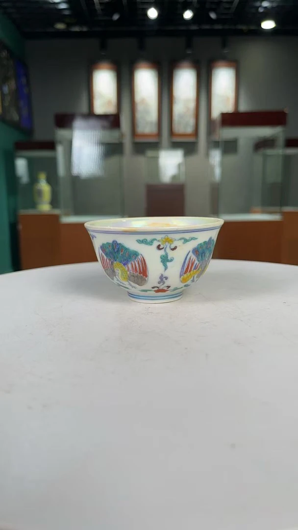 景德镇陶瓷斗彩杯E3
