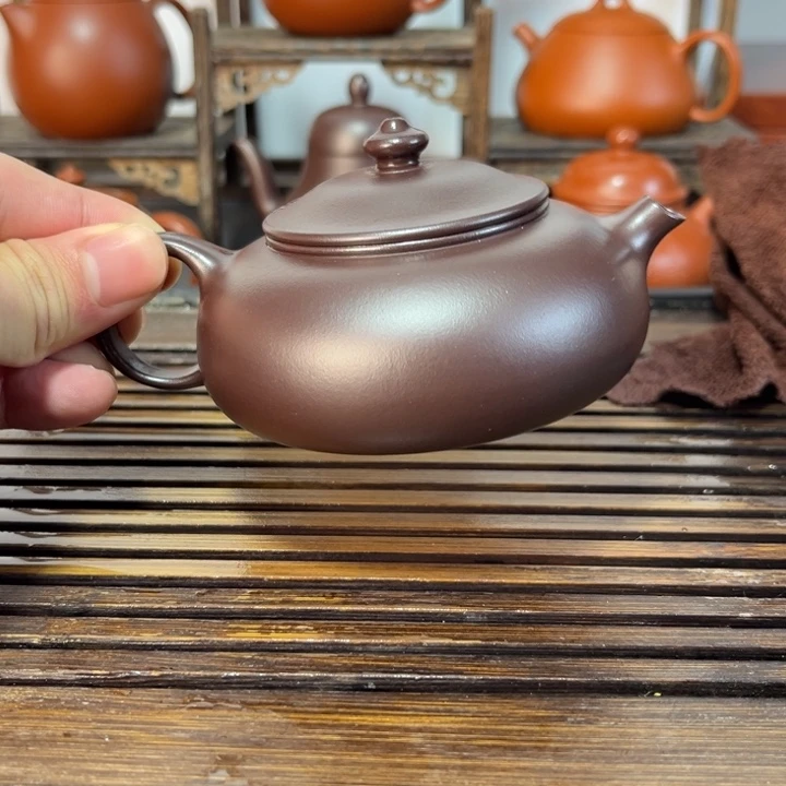 紫砂茶壶原矿紫砂手工制作