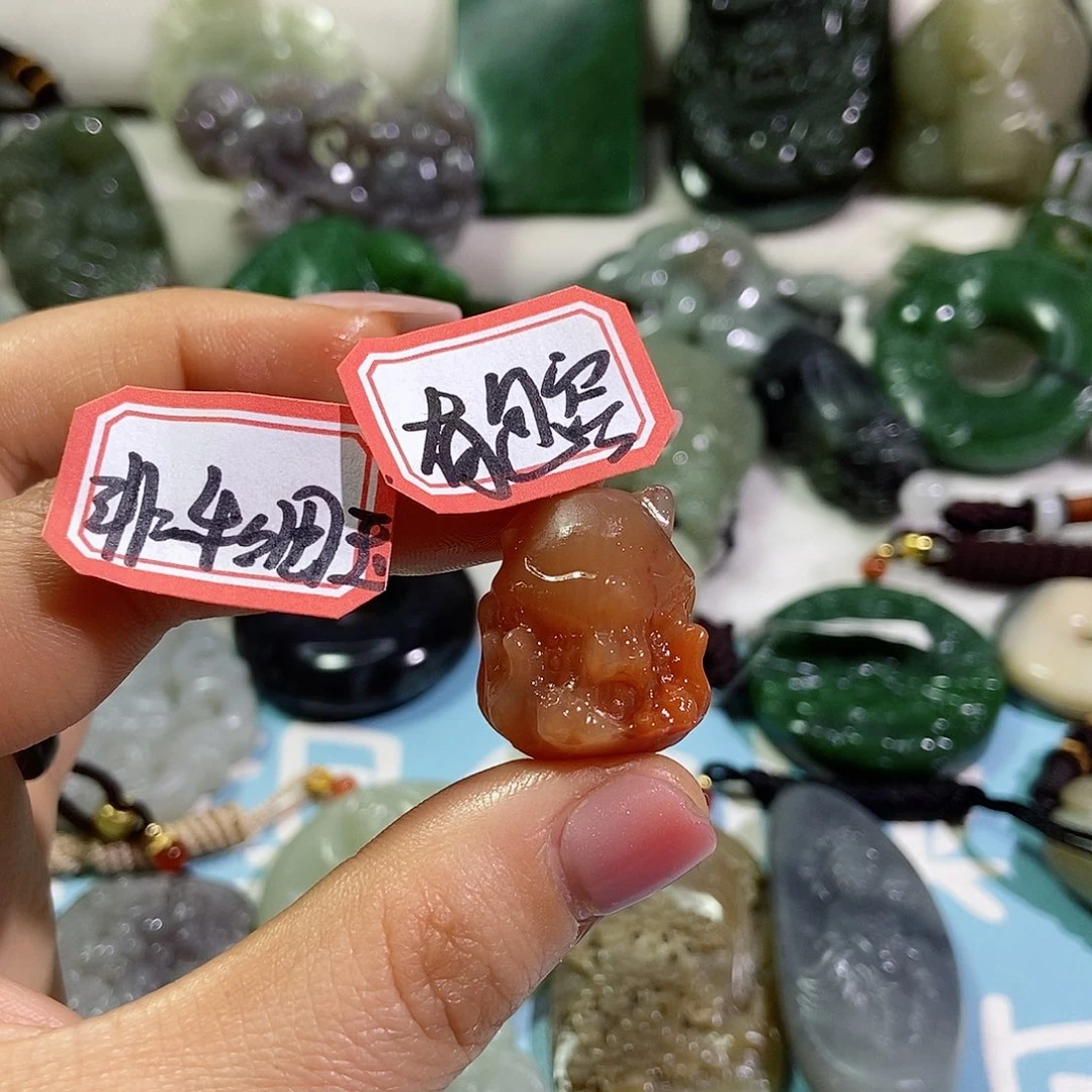 和田玉珠宝半成品未镶嵌