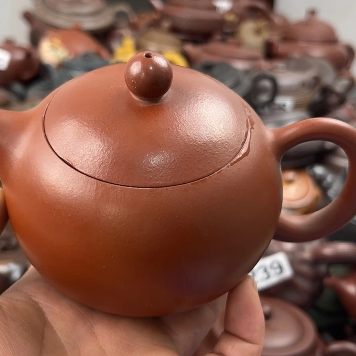 茶壶紫砂紫砂壶口毛边