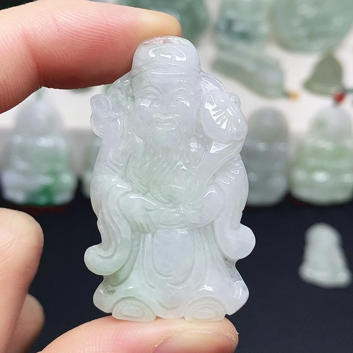 翡翠未镶嵌颈饰吊坠