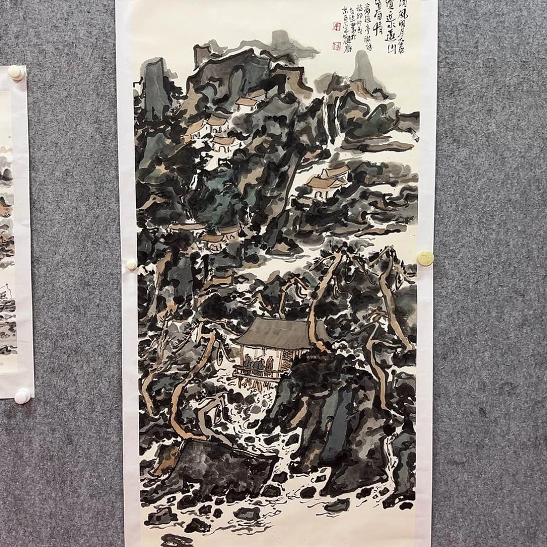 国画柳方金老师艺术精品