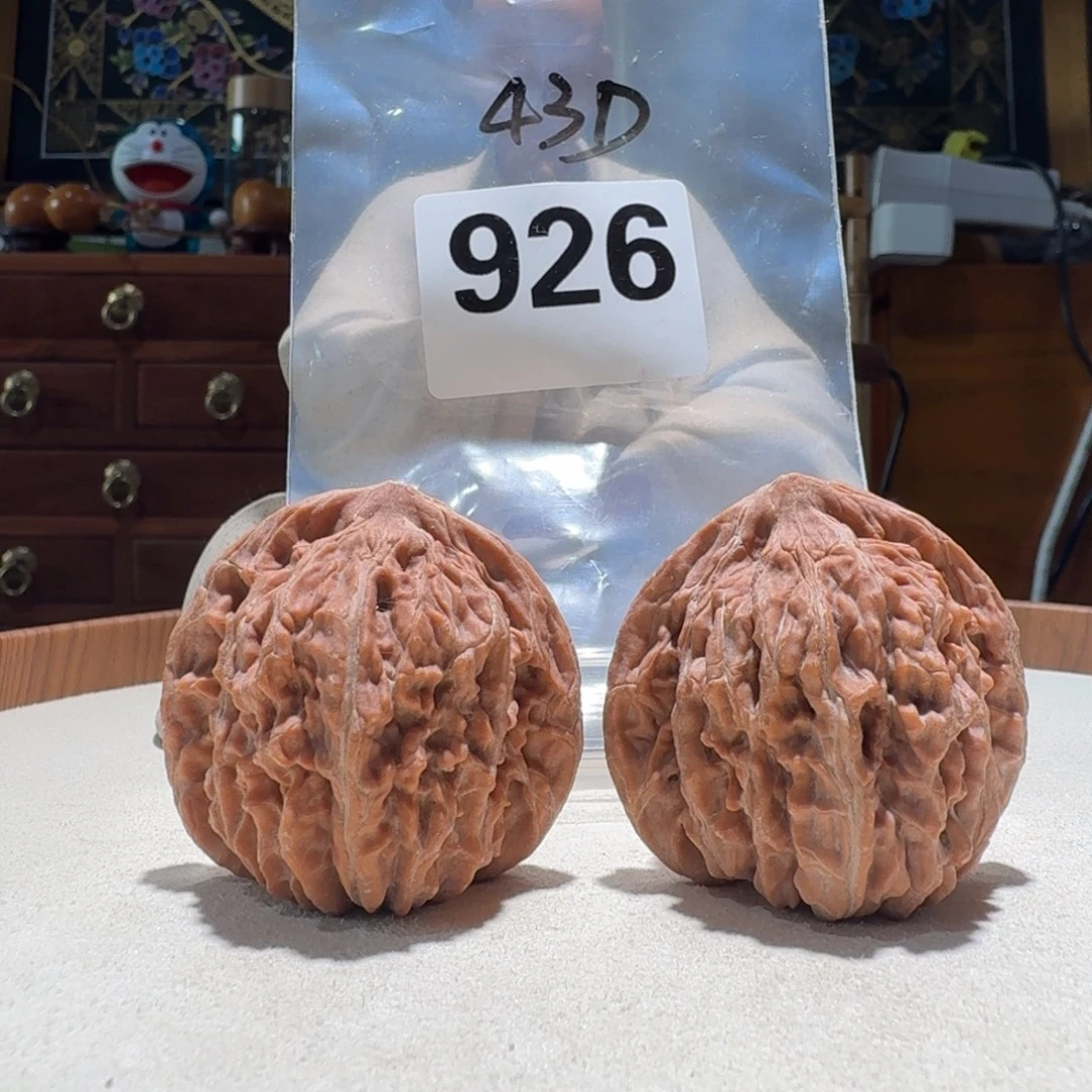 文玩核桃吊坠四座楼