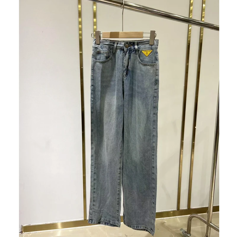 100%莱赛尔天丝牛仔裤女夏款 超薄超透气  垂感直筒裤614
