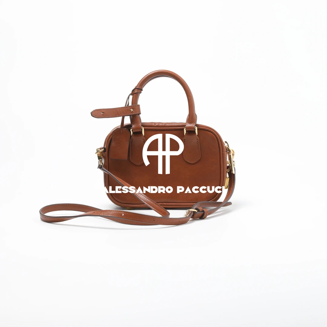 AP洛哥53099BX植鞣树膏牛皮手工擦色做旧时尚百搭手提包斜挎包