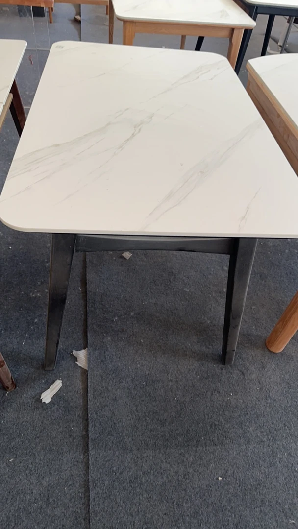 全实木岩板餐桌大集合