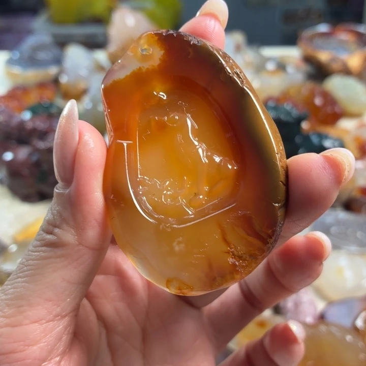 玛瑙/玉髓未镶嵌吊坠(不含链)