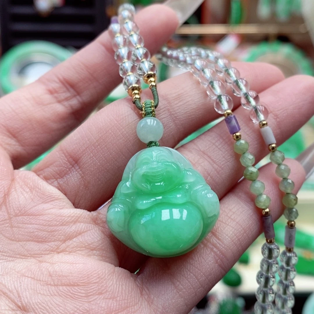 颈饰未镶嵌翡翠翡翠吊坠