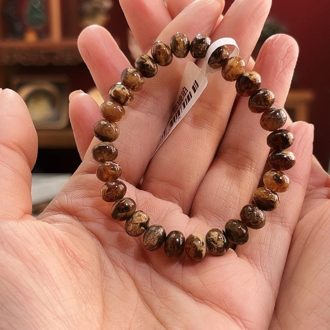 未镶嵌琥珀裸石薛*抚顺琥珀10715八