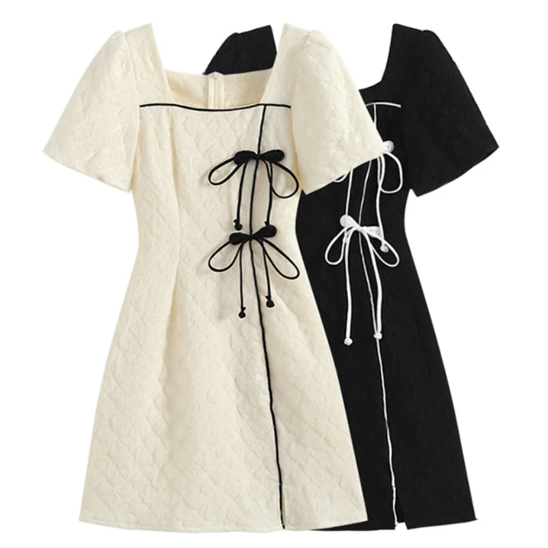 瑾禾【131-140】主播推荐夏新款高级感连衣裙女高腰显瘦