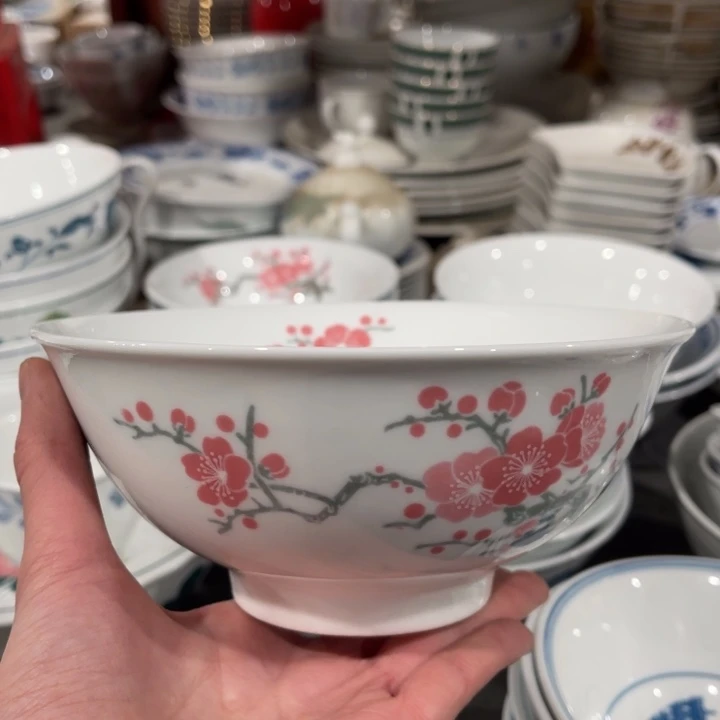 醴陵釉下高温瓷16.5厘米俩个安*