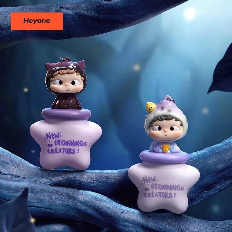 七七【拆盒】哦崽造物第七章系列发光小夜灯挂件 潮玩盲盒代拆