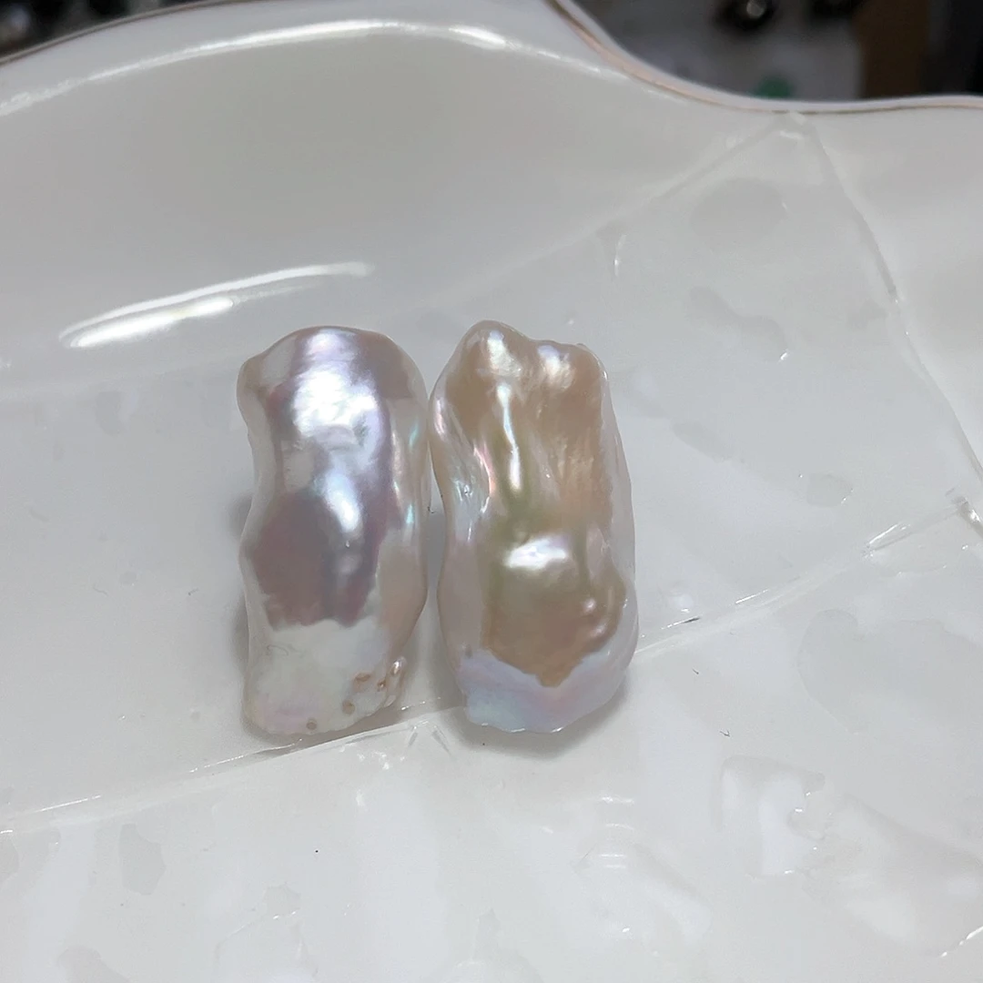 淡水珍珠耳饰银S925镶嵌芳**?