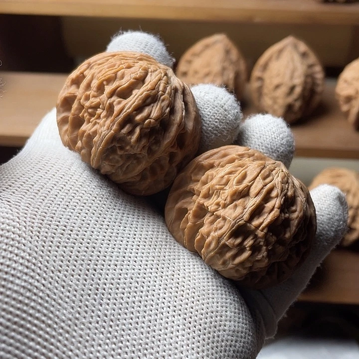 吊坠文玩核桃磨盘狮子头42