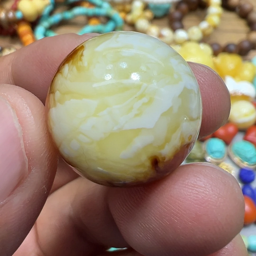 琥珀未镶嵌颈饰尺寸21