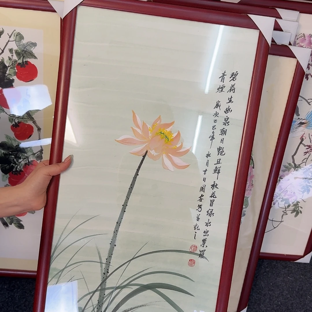 纯手绘国画作品好看