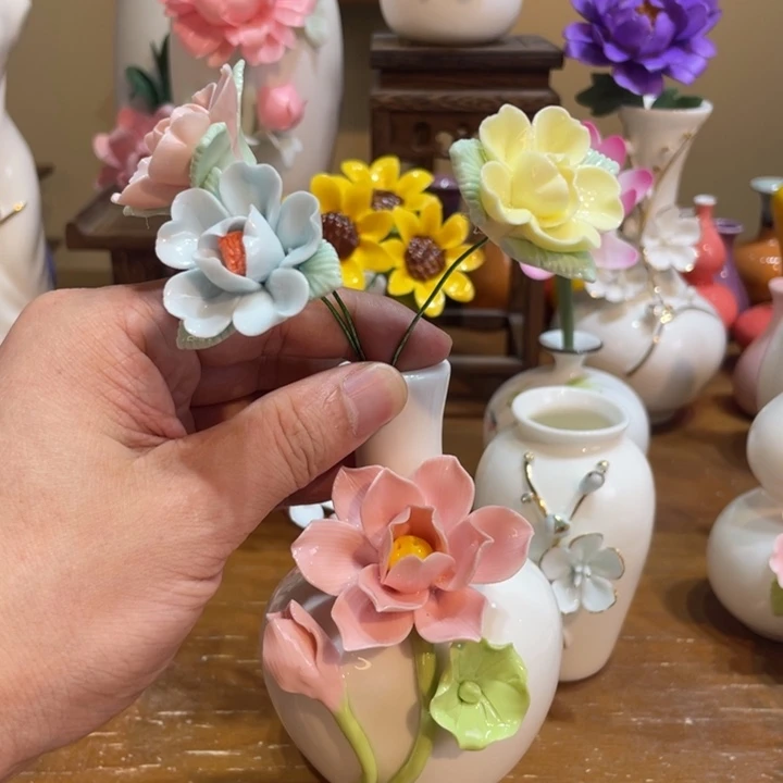 手工精致花瓶摆件