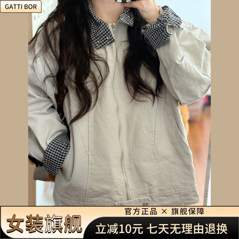 风衣外套女秋季抖音2025新款休闲宽松慵懒高级感百搭气质上衣