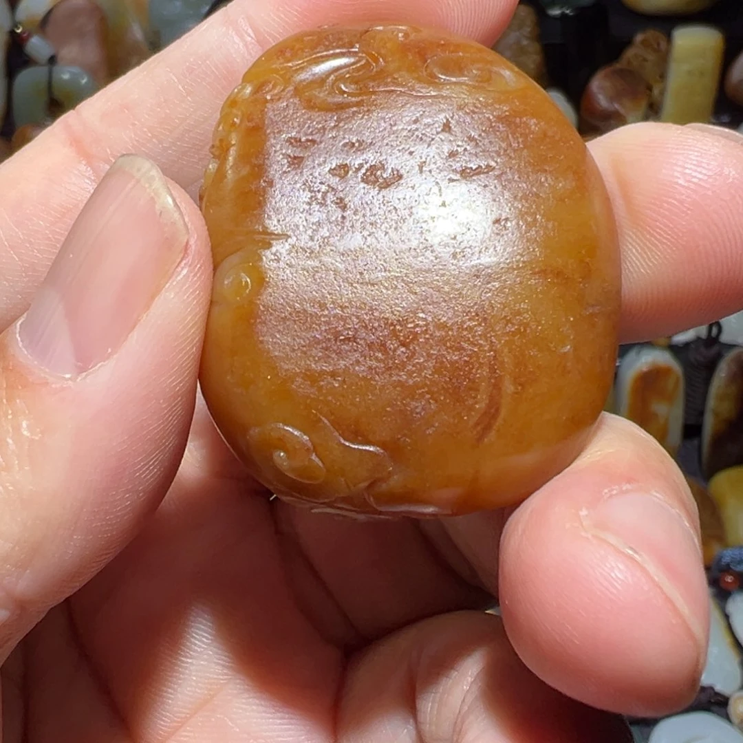 和田玉吊坠(不含链)未镶嵌