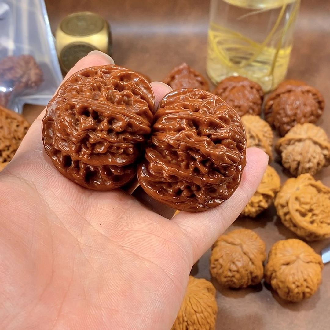 文玩核桃吊坠花**了楼子48