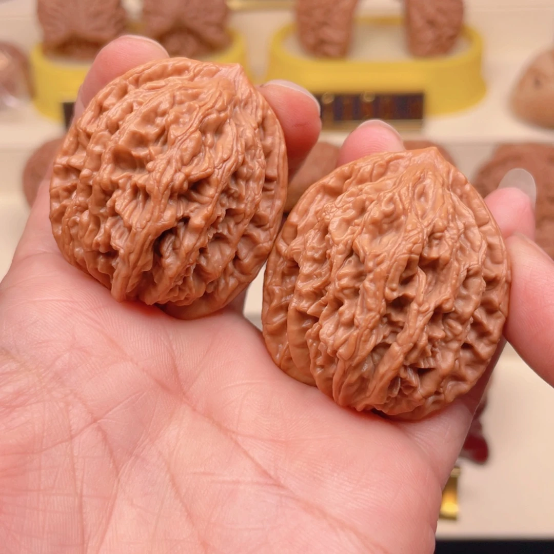 把件文玩核桃麦虎40