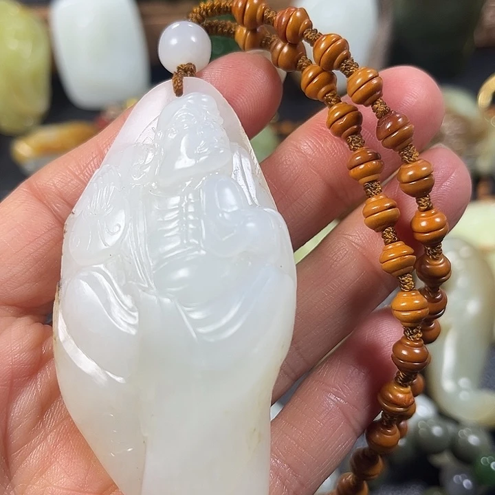 和田玉（白玉）未镶嵌挂件