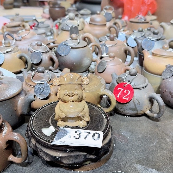 茶壶紫砂坭兴陶柴烧