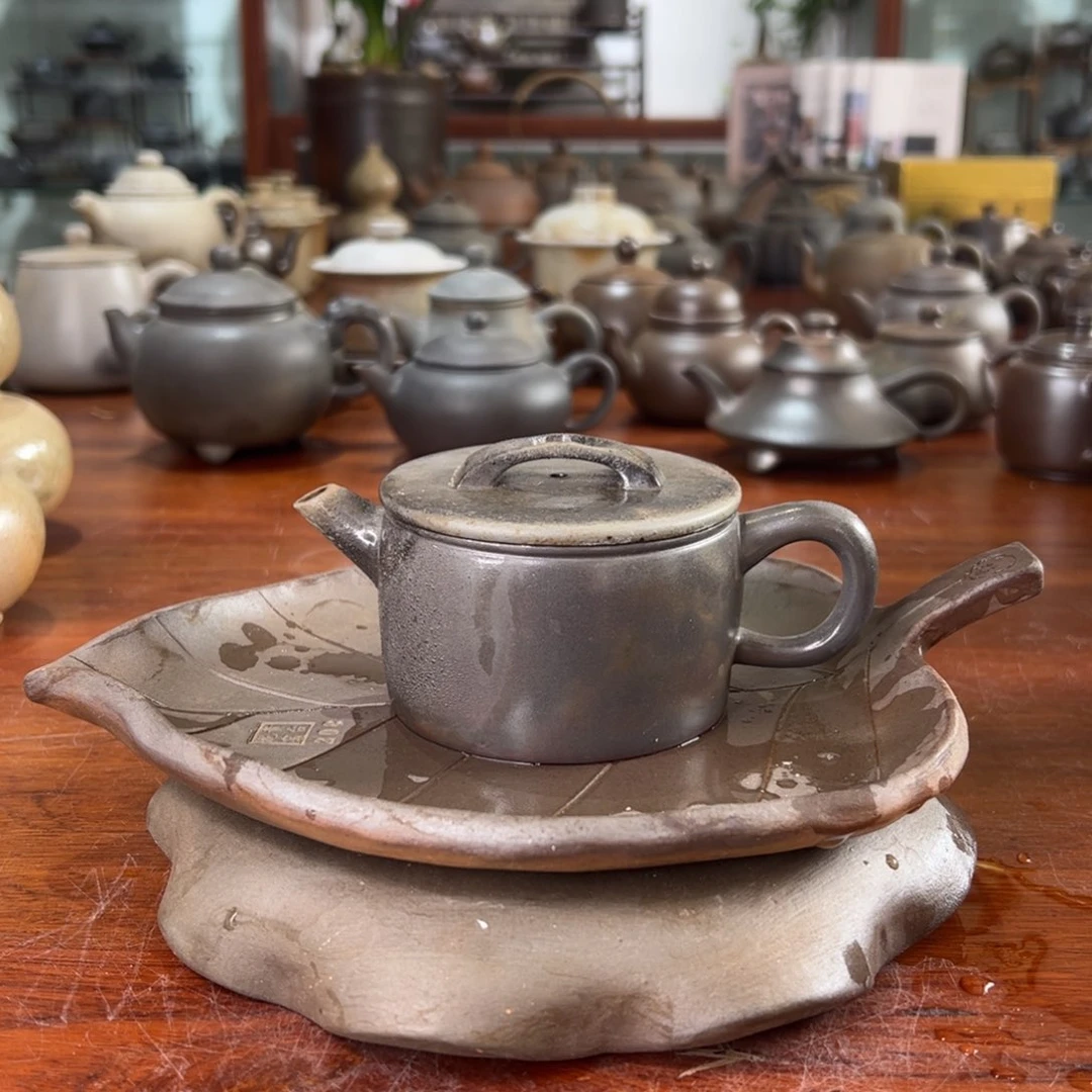 贵台龙窑柴烧茶壶A18