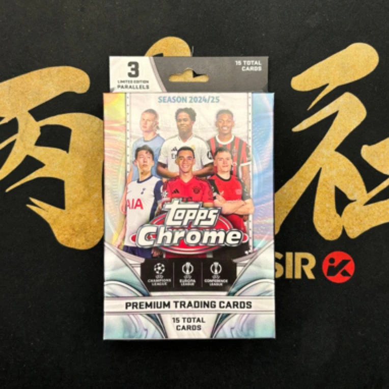24/25 Topps Chrome UEFA TC 欧战 挂盒 球星卡 盲盒 ［代拆］