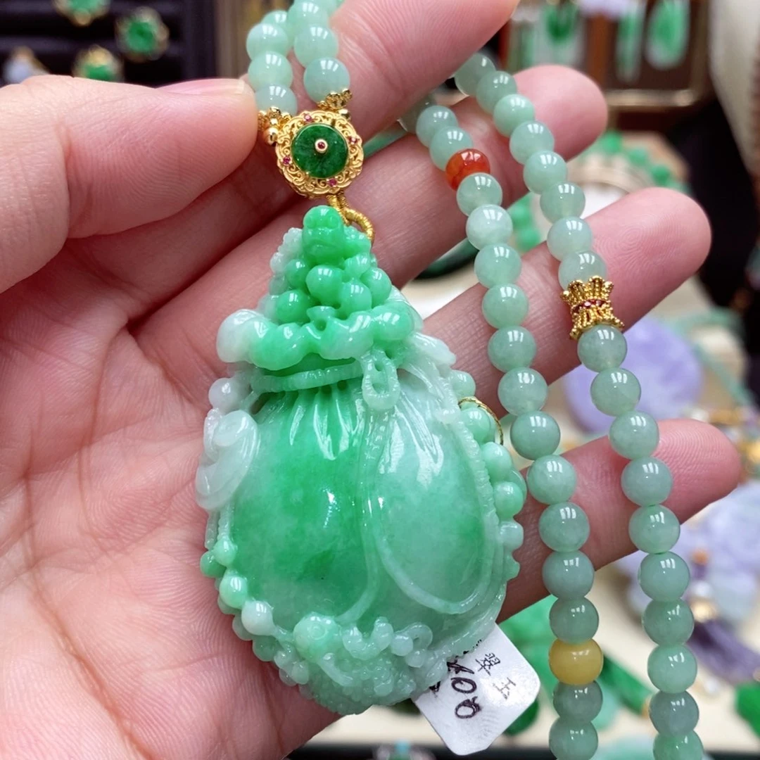 颈饰未镶嵌翡翠翡翠吊坠