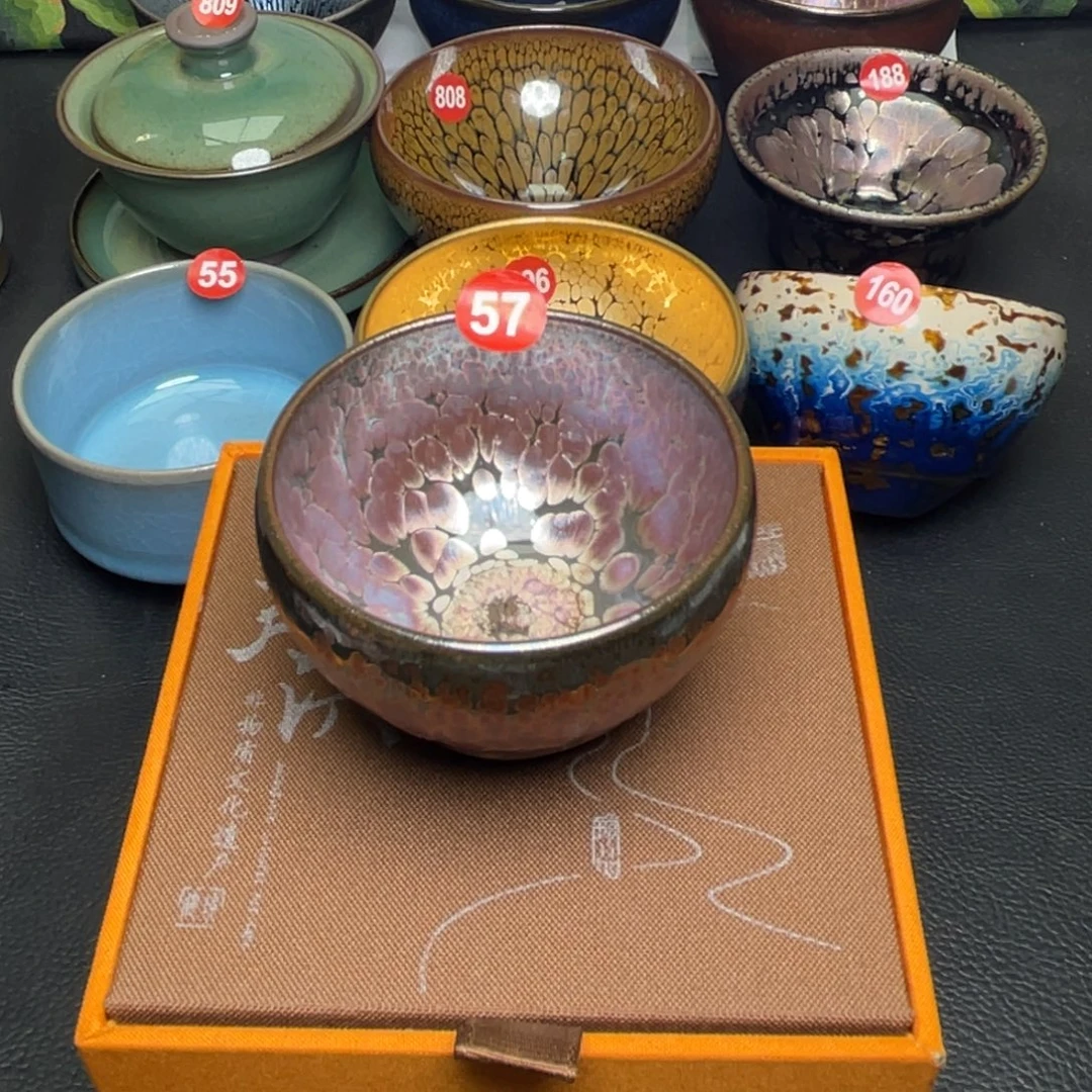 茶盏57建窑建盏茶盏