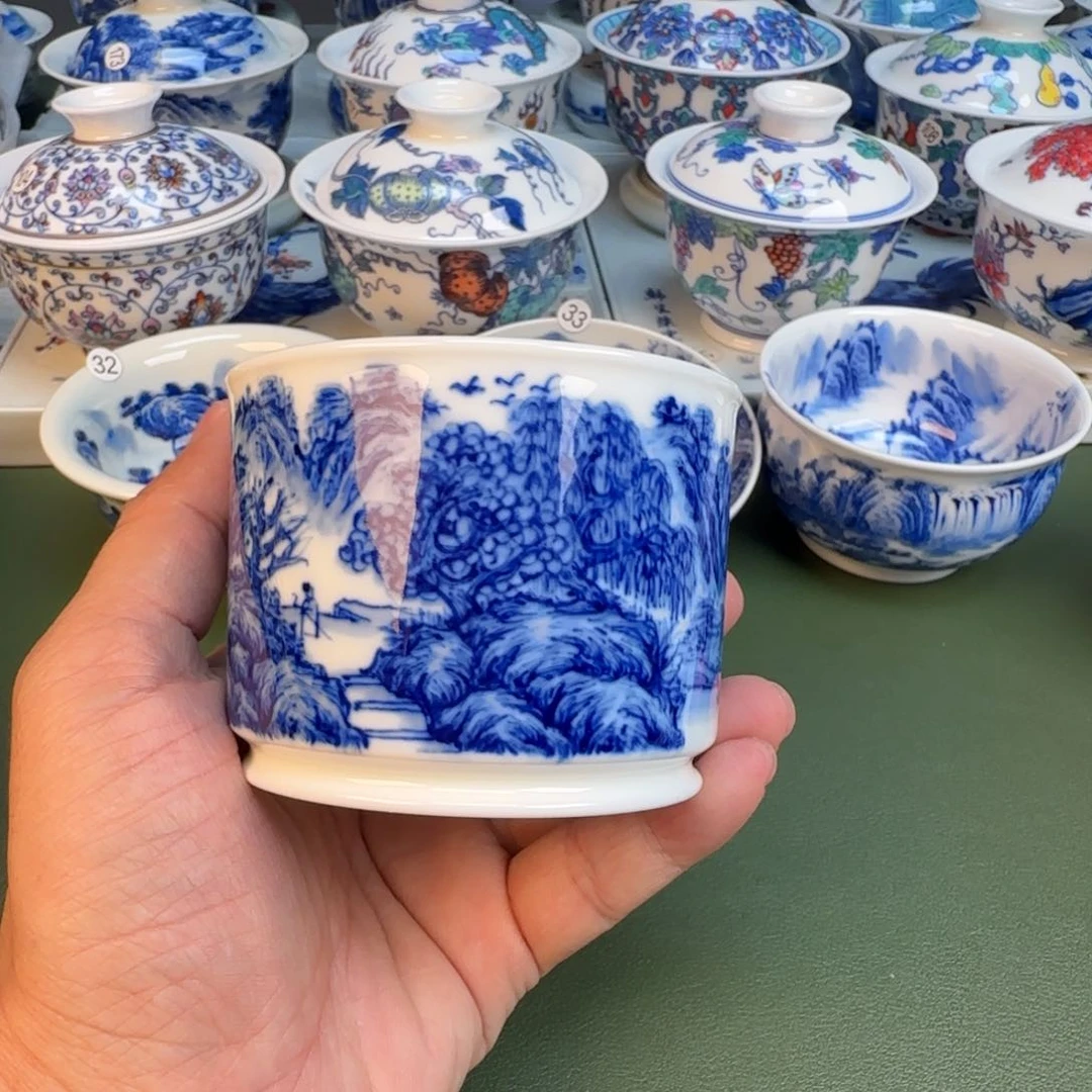 纯手工纯手绘茶具35