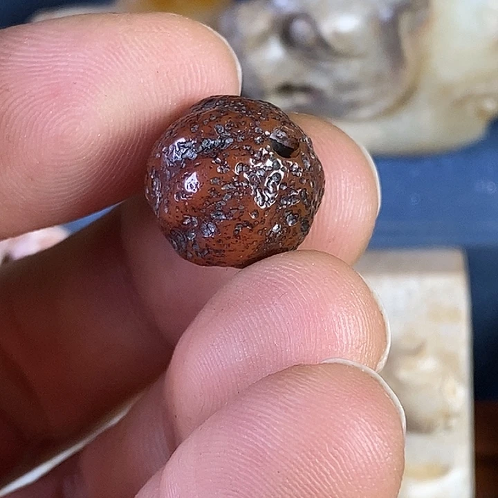 秋***光玛瑙/玉髓合金颈饰