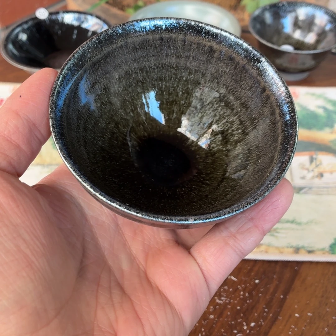 茶盏松风渡柴烧建盏